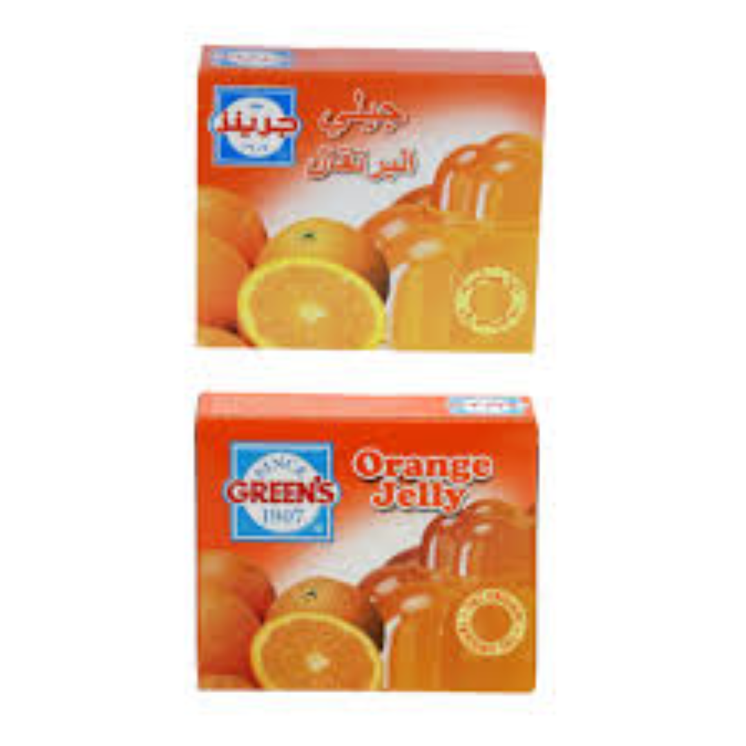 GREENS JELLY 80G ORANGE 